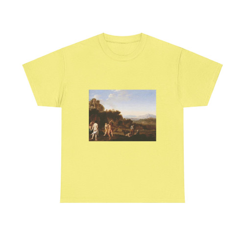 POELENBURGH, Cornelis van - Italianate Landscape with Dancing Figures (Artwork) T-Shirt