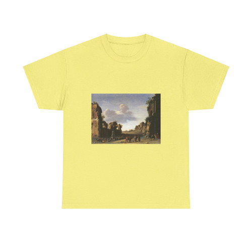 POELENBURGH, Cornelis van - View of the Campo Vaccino (Artwork) T-Shirt