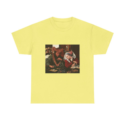 REYMERSWAELE, Marinus van - Money-Changer and his Wife (Artwork) T-Shirt