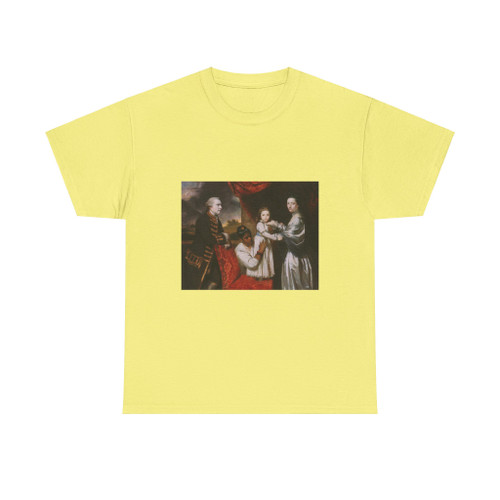 REYNOLDS, Sir Joshua - George Clive and his Family with an Indian Maid (Artwork) T-Shirt
