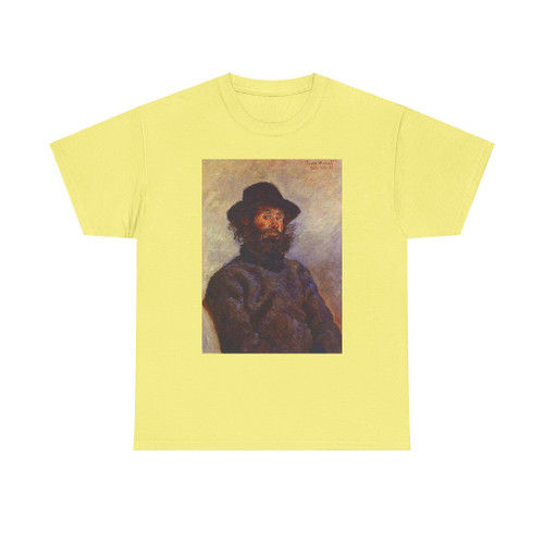 MONET, Claude - Portrait of Poly, the Fisherman from Belle-Ile (Artwork) T-Shirt
