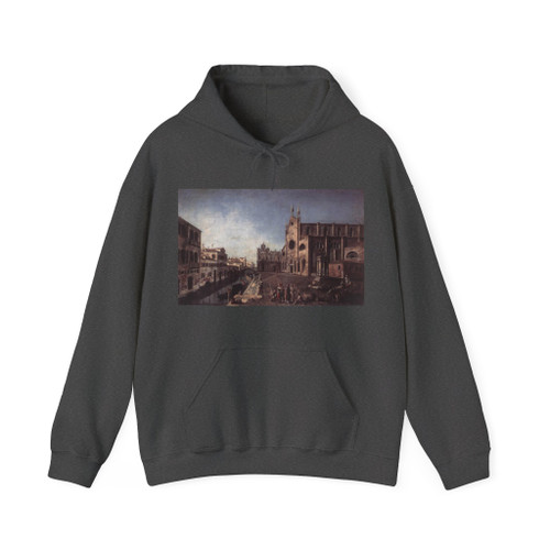 ALBOTTO, Francesco - View of Campo Santi Giovanni e Paolo (Artwork) Hoodie