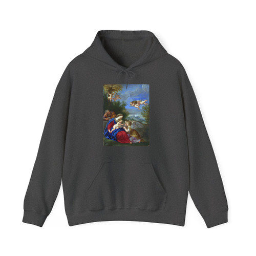 ALBANI, Francesco - Rest on the Flight into Egypt (Artwork) Hoodie