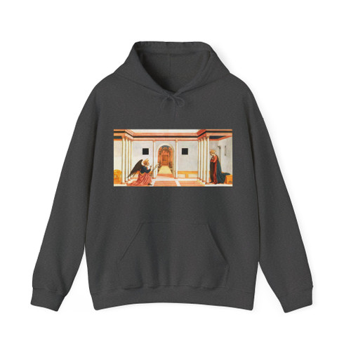 DOMENICO Veneziano - Annunciation (predella 3) (Artwork) Hoodie