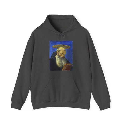 Domenico Veneziano - Head of a Tonsured, Bearded Saint (Artwork) Hoodie