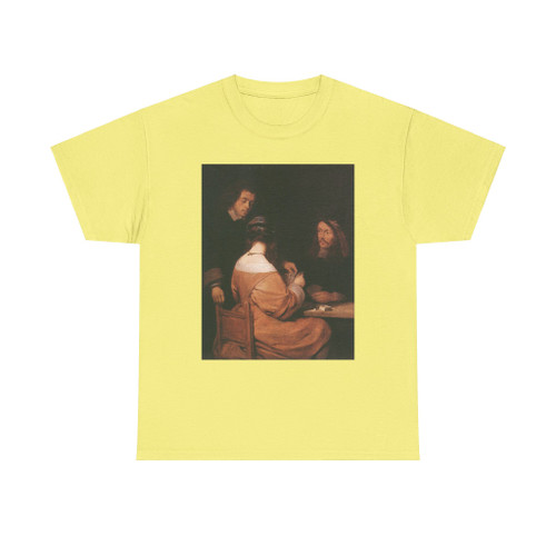 TERBORCH, Gerard - Card-Players (Artwork) T-Shirt
