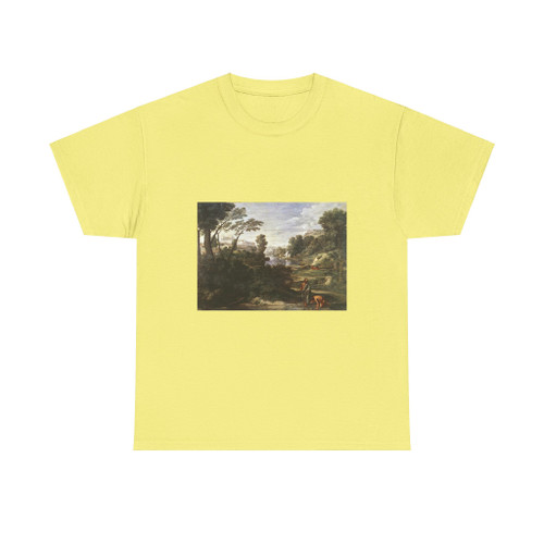 POUSSIN, Nicolas - Landscape with Diogenes (Artwork) T-Shirt