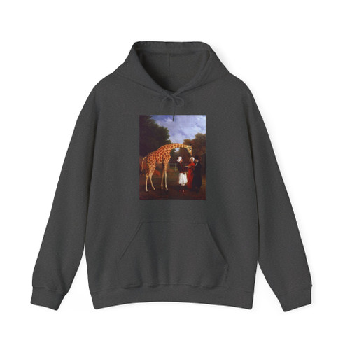 AGASSE, Jacques-Laurent - The Nubian Giraffe (Artwork) Hoodie