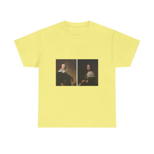 VERSPRONCK, Jan Cornelisz - Portrait of a Man and Portrait of a Woman (Artwork) T-Shirt