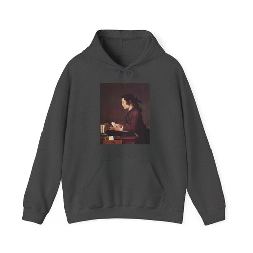 CHARDIN, Jean-Baptiste-Simeon - The House of Cards2 (Artwork) Hoodie