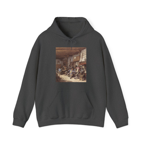 OSTADE, Adriaen Jansz. van - Tavern Interior (Artwork) Hoodie