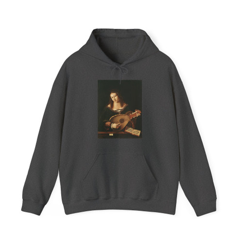BARTOLOMEO Veneto - Woman Playing a Lute (Artwork) Hoodie
