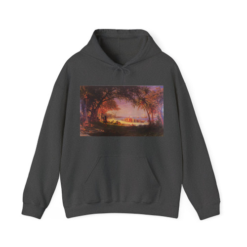BIERSTADT, Albert - The Landing of Columbus (Artwork) Hoodie