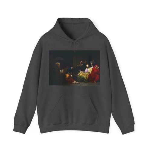 PEYRON, Jean-Francois-Pierre - The Death of Socrates2 (Artwork) Hoodie