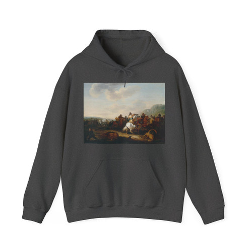 PALAMEDESZ., Palamedes - A Skirmish Between Cavalry and Infantry (Artwork) Hoodie