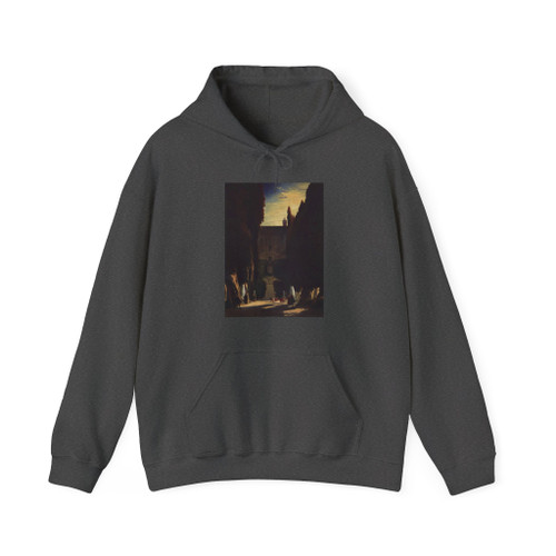 BLECHEN, Karl - Tivoli Gardens at the Villa d'Este (Artwork) Hoodie
