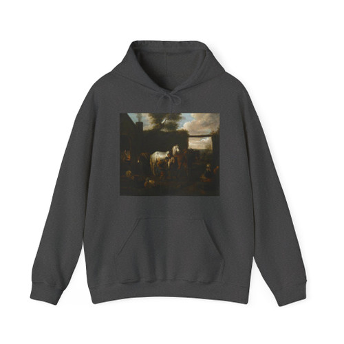 BLOEMEN, Pieter van - At the Forge (Artwork) Hoodie
