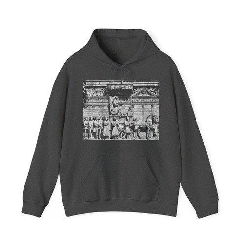 LAURANA, Francesco - Alfonso of Aragon in Triumph with his Court (detail) (Artwork) Hoodie