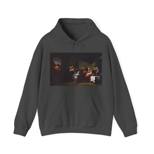 PEYRON, Jean-Francois-Pierre - Belisarius receiving Hospitality from a Peasant (Artwork) Hoodie