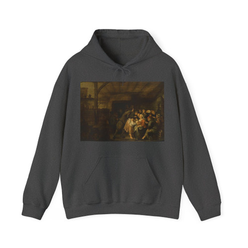 MOLENAER, Jan Miense - Peasants in an Inn Playing La Main Chaude (Artwork) Hoodie