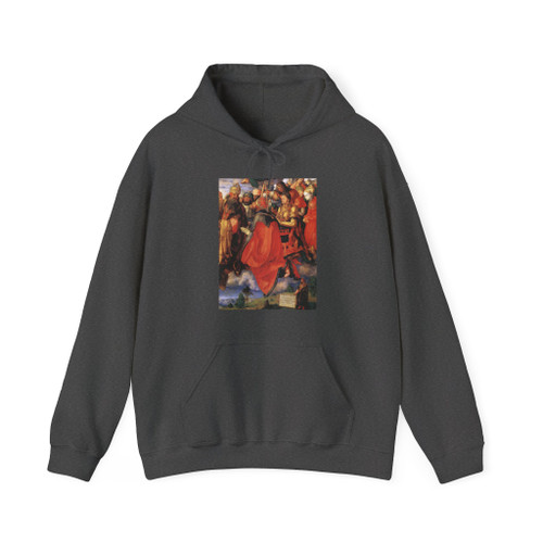 DURER, Albrecht - The Adoration of the Trinity (detail)3 (Artwork) Hoodie
