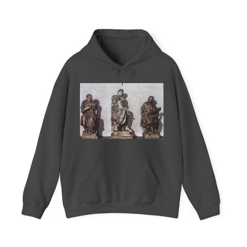 MICHELANGELO, Buonarroti -Medicis- Medici Madonna, between Sts Cosmas and Damian (Artwork) Hoodie