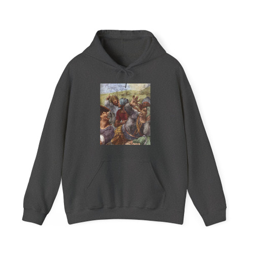 MICHELANGELO, Buonarroti -Paintings- The Conversion of Saul (detail)2 (Artwork) Hoodie