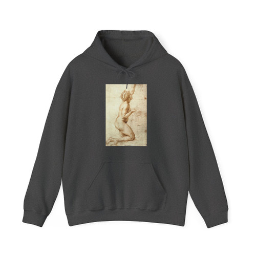 RAFFAELLO Sanzio - Kneeling Nude Woman (Artwork) Hoodie