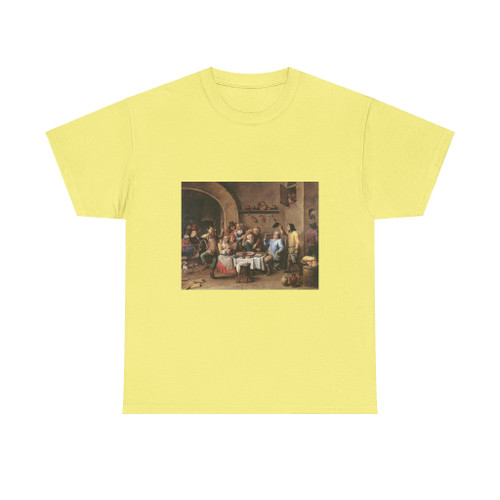 TENIERS, David the Younger - Twelfth-night (The King Drinks) (Artwork) T-Shirt