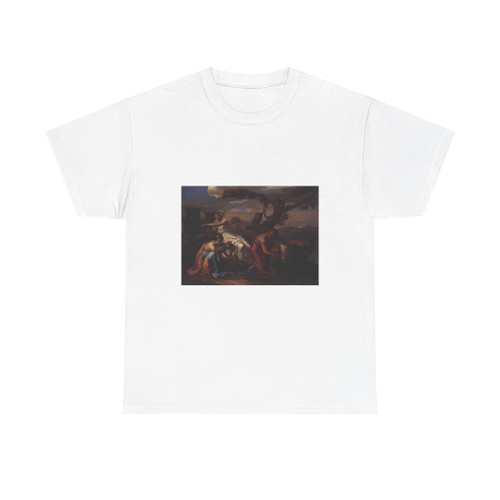 POUSSIN, Nicolas - The Infant Jupiter Nurtured by the Goat Amalthea (Artwork) T-Shirt