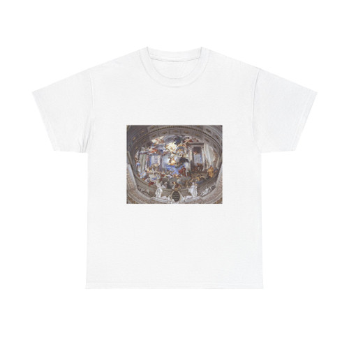 POZZO, Andrea - Allegory of the Jesuits' Missionary Work (detail) (Artwork) T-Shirt