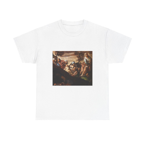 TINTORETTO, Jacopo Robusti - The Miracle of the Loaves and Fishes (detail) (Artwork) T-Shirt