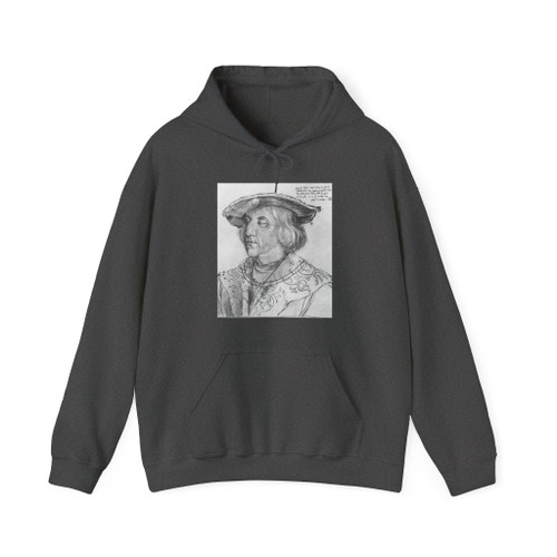 DURER, Albrecht - Portrait of Maximilian I 2 (Artwork) Hoodie