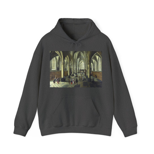 NEEFFS, Peeter the Younger - Interior of a Cathedral (Artwork) Hoodie