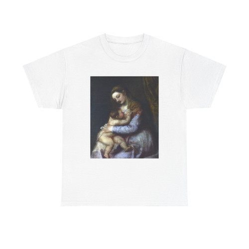 TIZIANO Vecellio - Madonna and Child (Artwork) T-Shirt