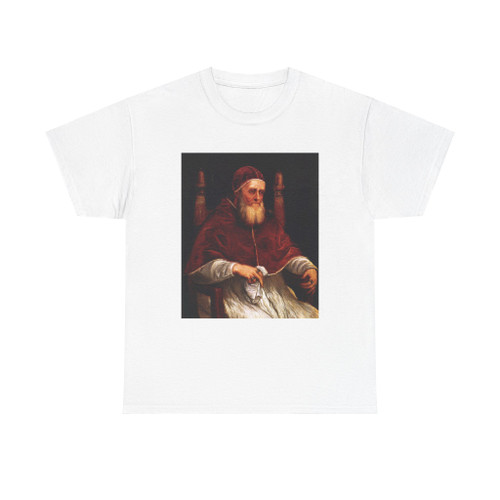 TIZIANO Vecellio - Portrait of Pope Julius II (Artwork) T-Shirt