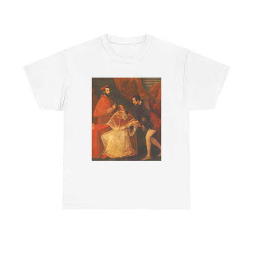 TIZIANO Vecellio - Ppoe Paul III and his Cousins Alessandro and Ottavio (Artwork) T-Shirt