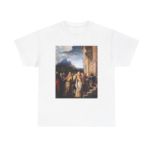 TIZIANO Vecellio - Presentation of the Virgin at the Temple (detail)2 (Artwork) T-Shirt