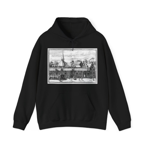 DECKER, Coenraet - DECKER, Coenraet - The Convent of St Agatha and Prinsenhof in Delft (Artwork) Hoodie