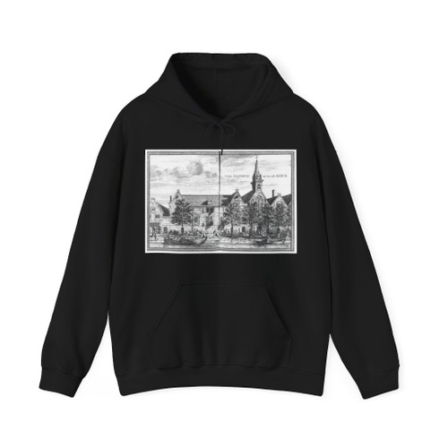 DECKER, Coenraet - DECKER, Coenraet - View of the Oude Gasthuis (Old Hospital) of Delft (Artwork) Hoodie
