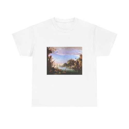 ROSA, Salvator - Harbour with Ruins (Artwork) T-Shirt