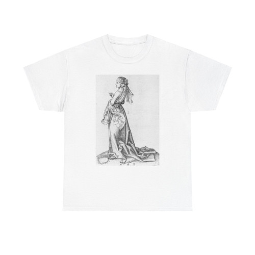 SCHONGAUER, Martin -graphics- The First Foolish Virgin (Artwork) T-Shirt