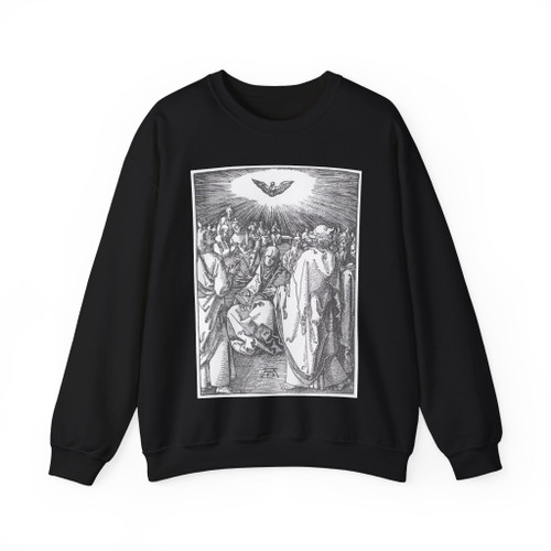 DURER, Albrecht - 35. The Descent of the Holy Spirit (Artwork) Crewneck Sweatshirt