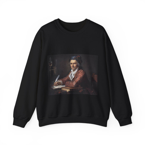 DAVID,Jacques-Louis - Portrait of Doctor Alphonse Leroy (Artwork) Crewneck Sweatshirt