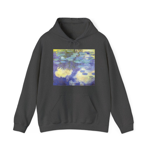 MONET, Claude - Water-Lilies II (Artwork) Hoodie