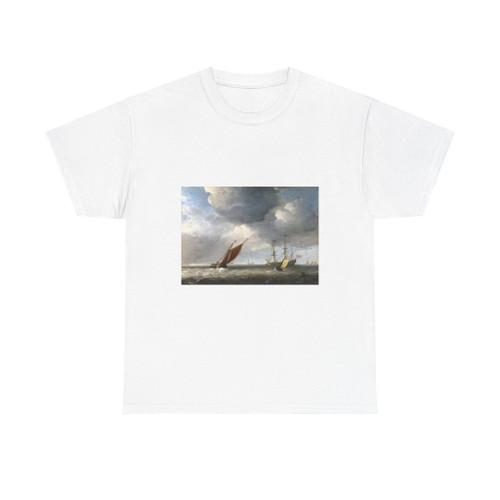 Willem van de Velde - Small Dutch Vessels in a Breeze (Artwork) T-Shirt
