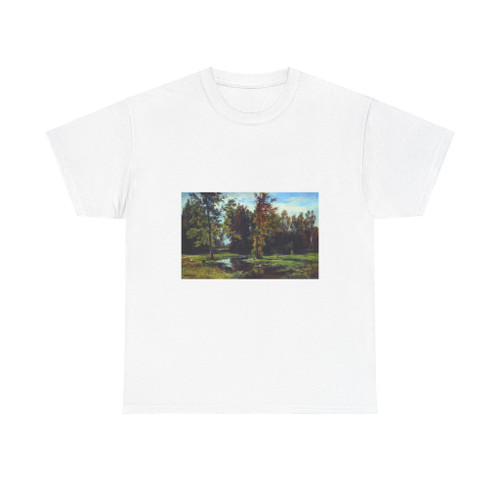 SHISKIN, Ivan Ivanovich - 1871 Birch forest (Artwork) T-Shirt
