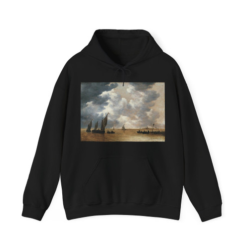GOYEN, Jan van - An Estuary Scene (Artwork) Hoodie