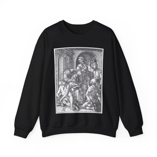 DURER, Albrecht - 14. The Mocking of Christ (Artwork) Crewneck Sweatshirt