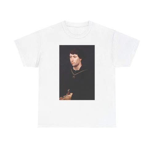 WEYDEN, Rogier van der - Portrait of Charles the Bold (Artwork) T-Shirt